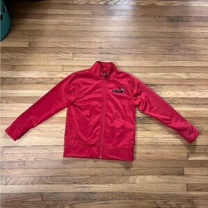 Puma boys 7Red Track Jacket